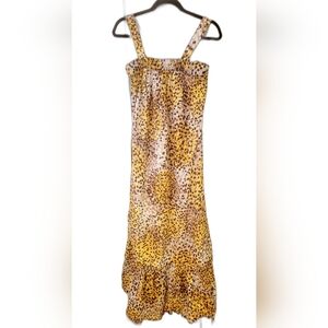 Leopard Print Maxi Dress